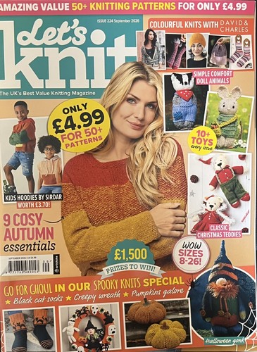 Lets knit magazine issue - magazine,