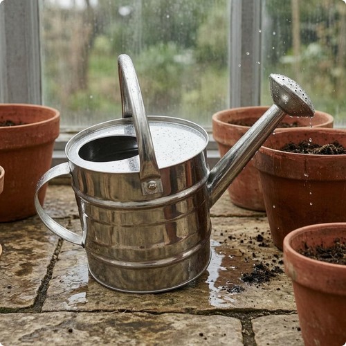 Stainless steel watering - steel, can