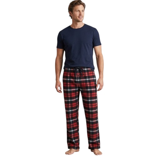 Mens pyjama bottoms flannel - pyjama,