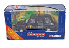 Corgi London Scene Taxi Black