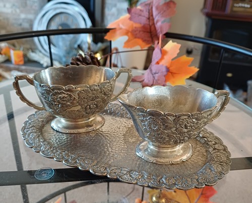 Vintage silver plated baroque - vintage,