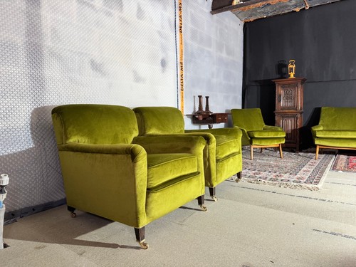 Vintage club chairs