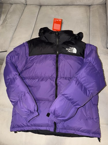 North face purple nuptse - north,