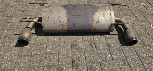 Mazda mx5 exhaust - back, box