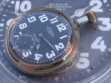 Omega RFC Mk V Non Luminous Cockpit Navigator RFC military pocket Watch 1916 EWO