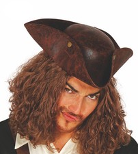 Deluxe Pirates Tricorn Hat