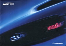 Subaru Impreza WRX STi UK market 2010 sales brochure 