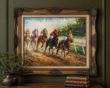 Original large horse racing - large,