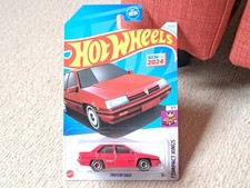 Hot Wheels - Proton Saga - Red Collectable Car 