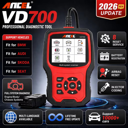 Ancel vd700 all system - all,