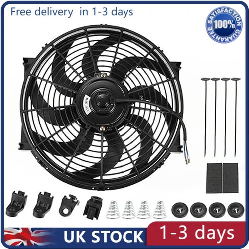 Universal slim 12v fan - 14",
