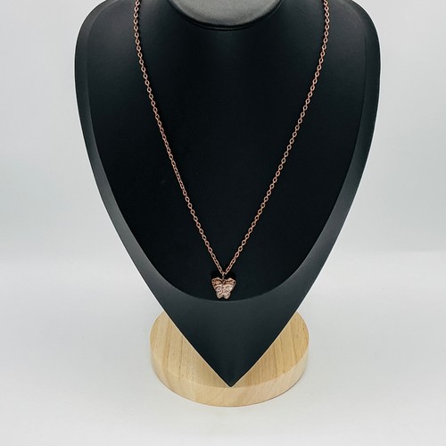 Butterfly necklace copper - butterfly,