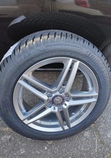 4 x Mercedes style 17"alloy wheels and Bridgestone Blizzak winter tyres and tpm