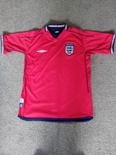 REVERSIBLE ENGLAND AWAY SHIRT - UMBRO, SMALL