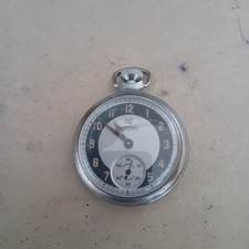 Lovely Vintage 1968 Ingersoll Triumph Pocket Watch New Crystal Serviced (410)