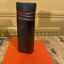 Cased Studio Art Glass Vase