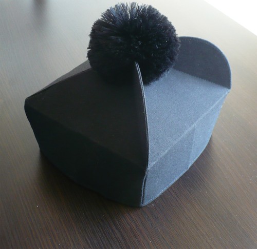 Clergy biretta hat black - clergy, hat,