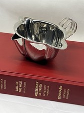 Vintage French Inox Stainless Steel Gravy Separator Gravy Boat VGC