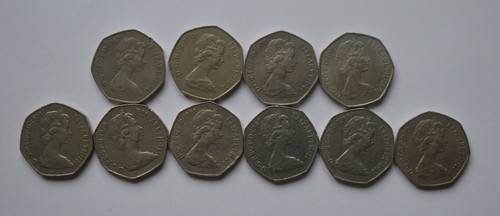 50p fifty pence - 50p,