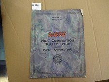 Ward capstan No.7 turret lathe