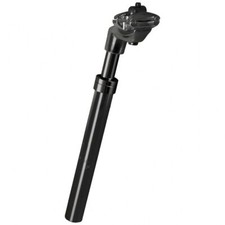 M-Wave Black Mountain bike 25.4/27.2mm suspension seat post + Clamp - UK STOCK
