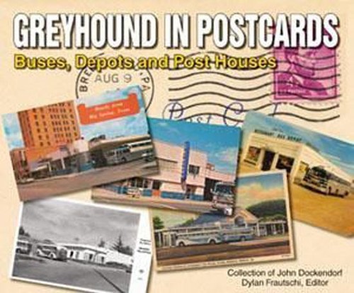 Greyhound postcards buses - greyhound, in