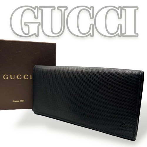 Gucci leather black - black, long