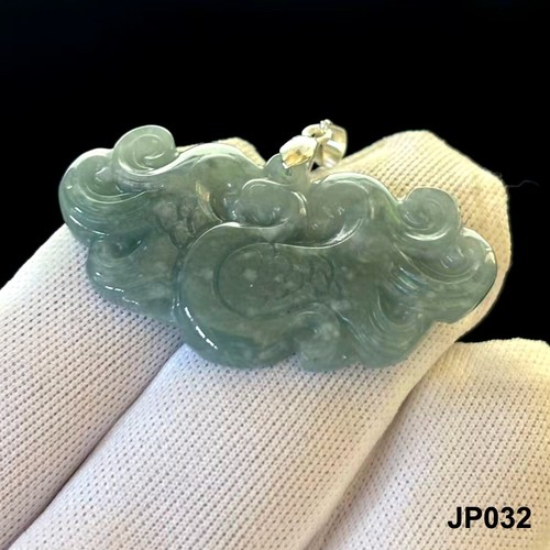 Natural green jade jadeite - green,