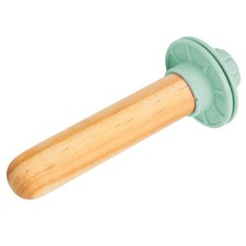 Green Wooden Bird Perch Bows