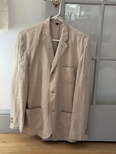 MUJI Men's Linen Jacket Blazer