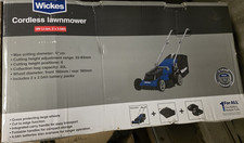 Wickes 18v cordless 34cm - 18v,