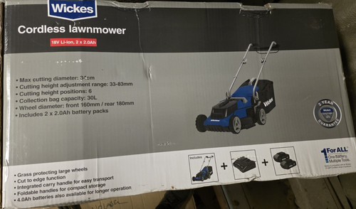 Wickes 18v cordless 34cm - wickes,