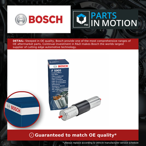 Fuel filter fits - bmw, bosch