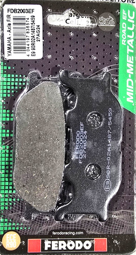 Front brake pads - pads, ferodo