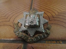 WW1 era cap badge East Surrey
