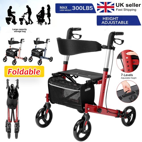 Folding rollator lightweight - folding,