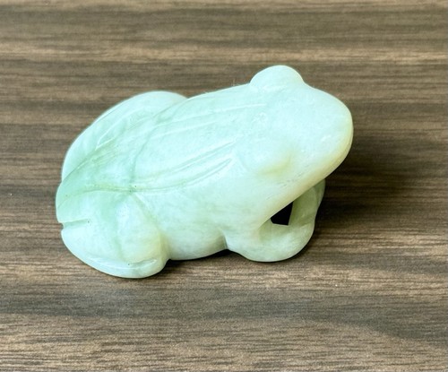 Vintage carved green - green, stone