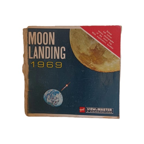 Viewmaster reels moon landing - reels,,
