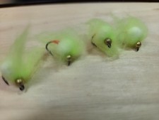 4 Lime Green Webb Egg Wet
