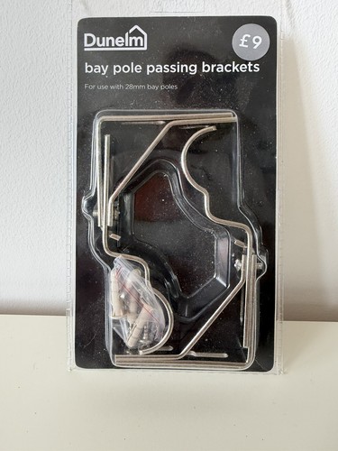 Curtain pole brackets - brackets, dunelm