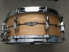 Tama Star 14" x 6” Solid Shell Maple Snare, Oiled Natural Maple