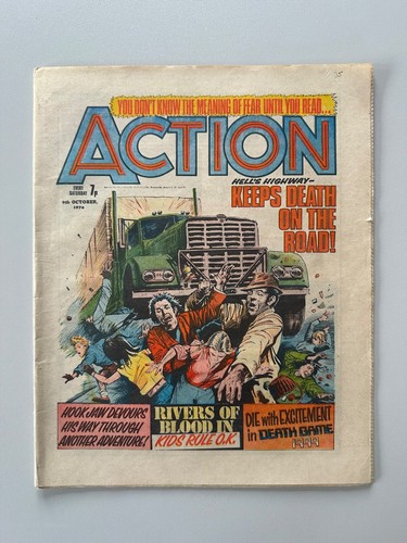 Action comic october 9th 1976 - action,