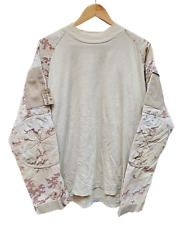 Genuine Tru Spec Desert Canadian Cadpat Camo UBAC Combat Top Shirt Medium #27
