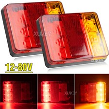 12V 2X LED Tail Brake Lights -
