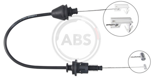 Accelerator cable s - cable, a.b.s