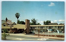 Postcard CA Redding Northgate Lodge Photo View Vtg O6