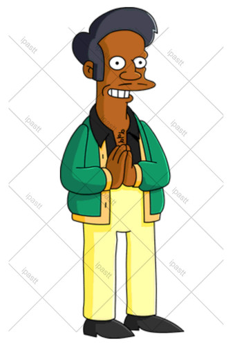 Pre cut apu simpson - cut,