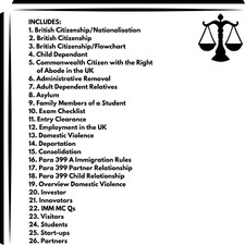 LPC NOTES Immigration Law Exam