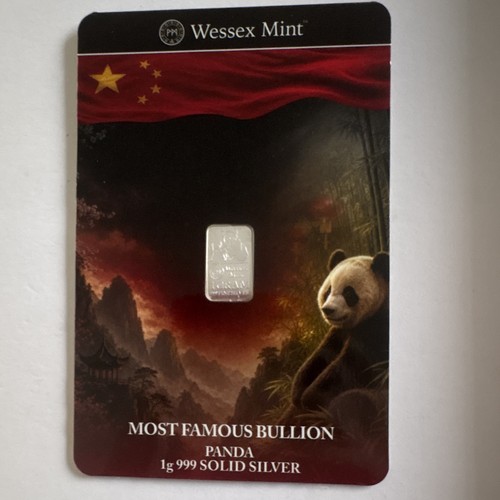 Wessex mint panda 999 fine - wessex, .999