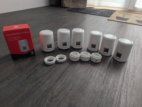 Hive smart radiator valves - 7x,
